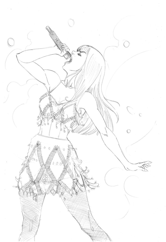 Female Force: Taylor Swift #2 Pencils