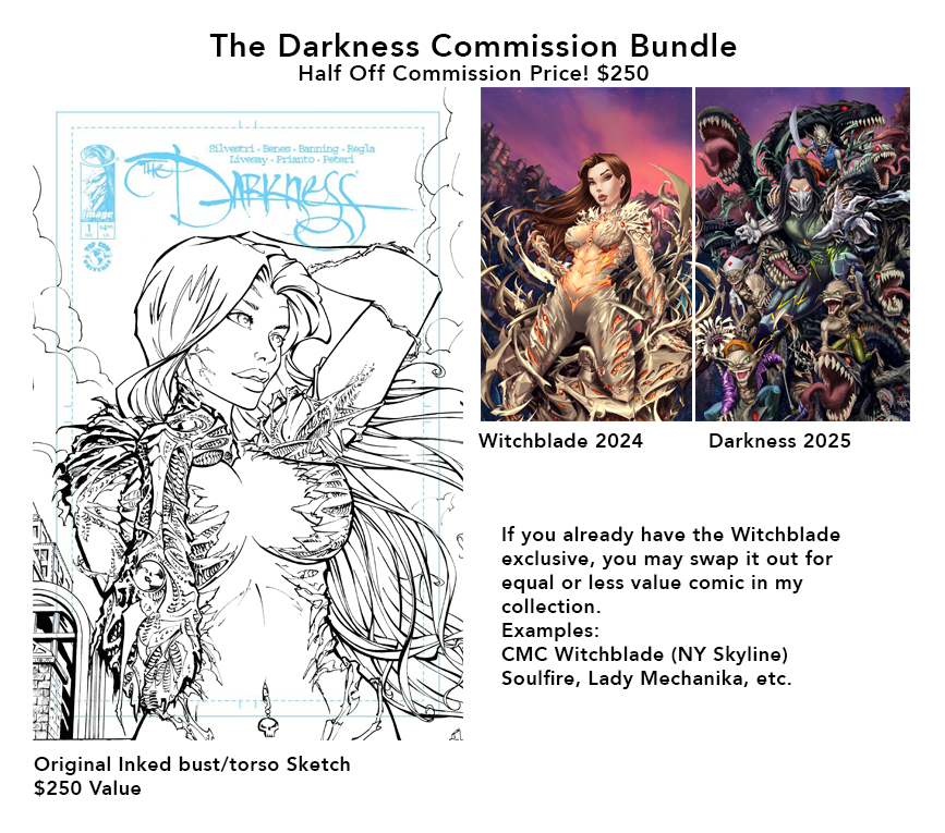 The Darkness Sketch Sale!